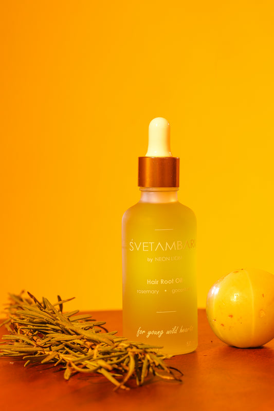 Śvetambari Hair Oil - Rosemary & Gooseberry