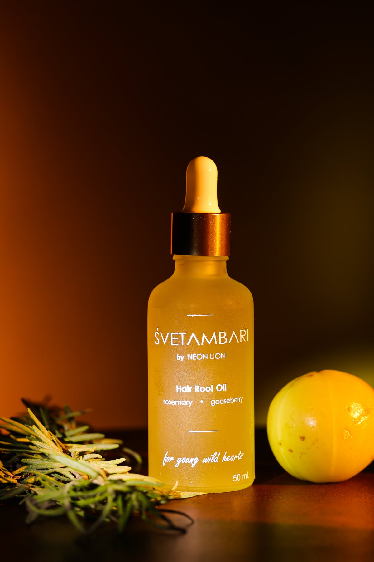 Śvetambari Hair Oil - Rosemary & Gooseberry